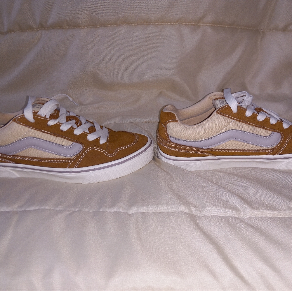 Vans Women's Caldrone Sneaker dark brown Size 8 - Picture 3 of 7